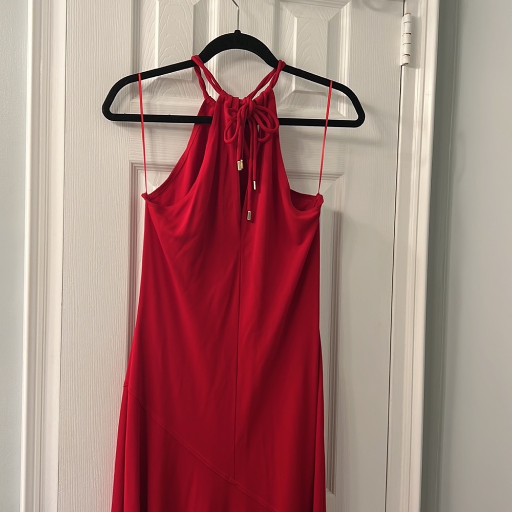 Escada Red Long Dress - Picture 6 of 7